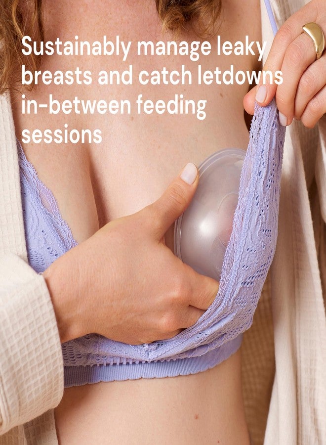 Willow Catch-All Milk Cups, 2 Pack, Wearable Milk Collector for Nursing Moms; Breast Shells for Milk Collection and Protects Sensitive Nipples, Made from BPA-Free and Food-Safe Silicone - Image 2